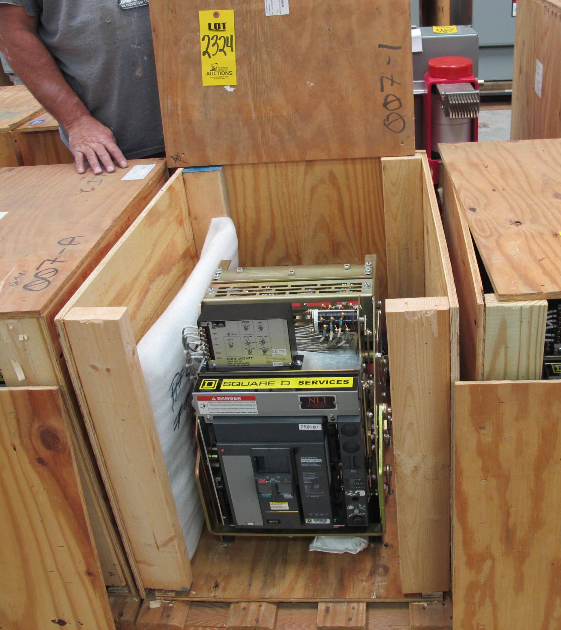 BREAKER, CIRCUIT, 600 FRAME AMP RATING, MASTERPACT NT 08N1 KIND, 3 POLE, 480 VOLT RATING SQUARE D DIRECT REPLACEMENT FOR NSR-EQ ABB K-600S ENVIRONMENTALLY QUALIFIED (EQ) FOR PENETRATION AREA (REFER TO EQDP M-85123) INCLUDES ONE NEW 18" DOOR, MOUNTS USING EXISTING HINGES > CONTINUOUS CURRENT: 600A > INTERRUPTING RATING: 30KA @ 535 VAC > 125VDC OPERATED > RMS 2002 NTC SOLID STATE, PART # NLI-NT08N1-LISB8-EODC-NSR-EQ-001 (W-44) LOADING & HANDLING FEE $15-